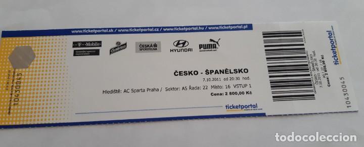 Coleccionismo deportivo: Football tickets R.Checa-Espa&ntilde;a
