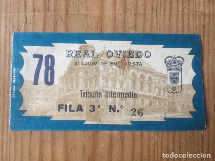 Coleccionismo deportivo: R17359 ENTRADA TICKET FUTBOL REAL OVIEDO 0-1 BOTAFOGO (8-5-1956) GARRINCHA