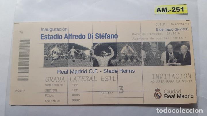 Coleccionismo deportivo: Inauguracion Estadio A.Di Stefano (AM-251)