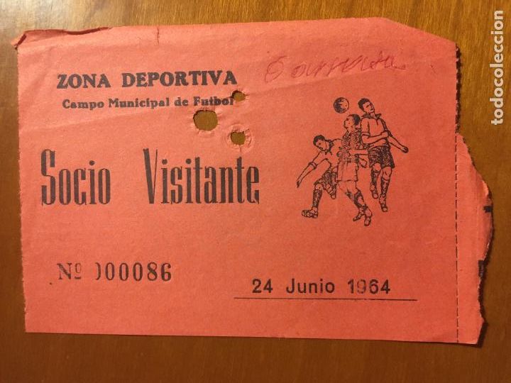 Sammelleidenschaft Sport: terrassa 1964 entrada futbol original antigua