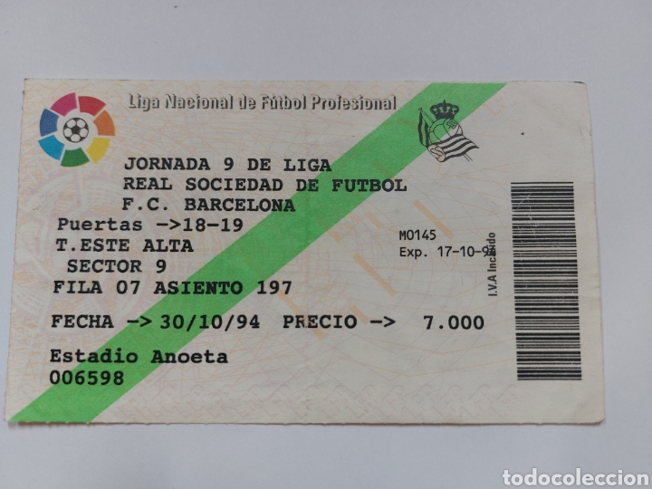 Entradas real sociedad barcelona