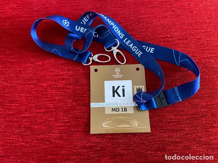 Sports collectibles: R20053 ENTRADA TICKET ACREDITACION PSG DEBUT ROOKIE LIONEL MESSI IN CHAMPIONS 2021