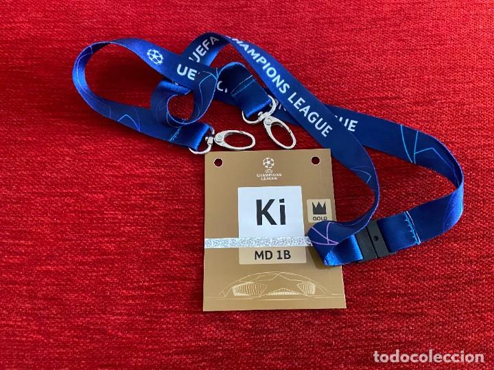 Sports collectibles: R20054 ENTRADA TICKET ACREDITACION PSG DEBUT ROOKIE LIONEL MESSI IN CHAMPIONS 2021
