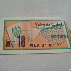 Coleccionismo deportivo: ENTRADA PARTIDO DE FUTBOL VALENCIA-FIRST DE VIENA.1957.-47026. Lote 365575001