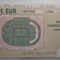 Coleccionismo deportivo: (V-379)ENTRADA F.C.BARCELONA-REAL MADRID FINAL COPA S.M.EL REY 5-4-1990. Lote 400956534