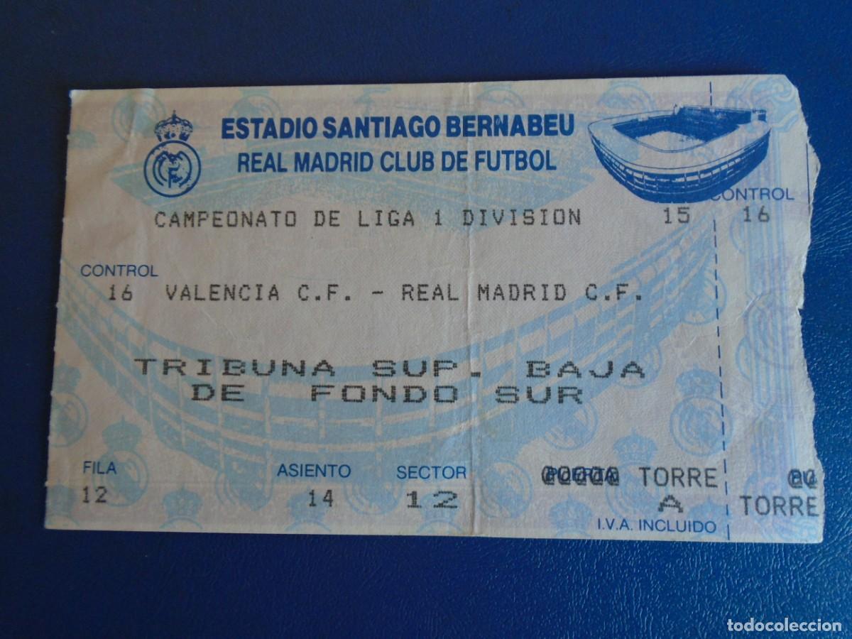 Entradas real madrid - valencia 2023