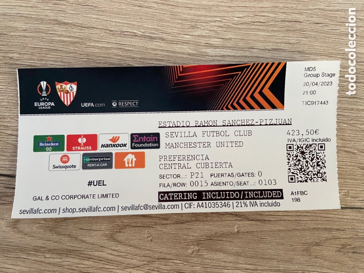 Uefa europa league entradas