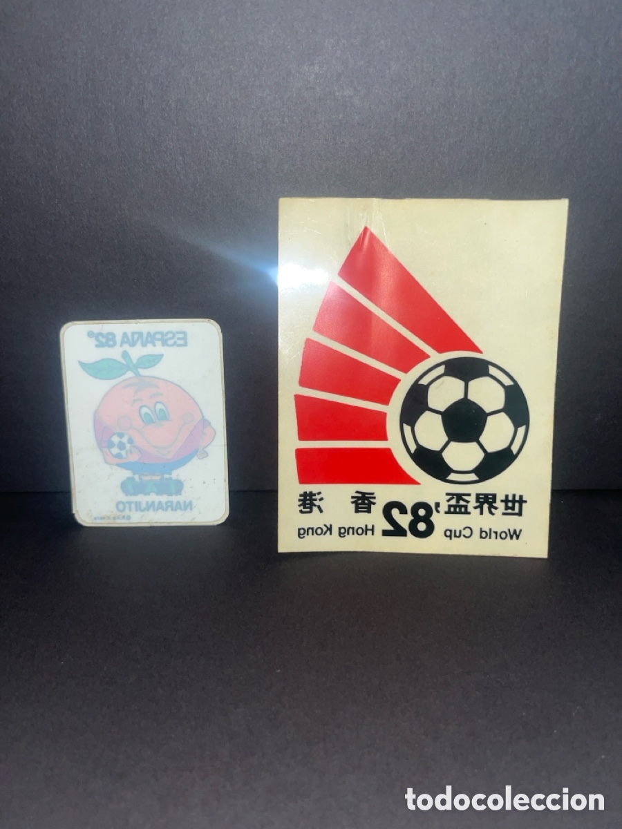 Sammelleidenschaft Sport: Mundial Espa&ntilde;a 82 adhesivos para el coche . Imposibles de encontrar