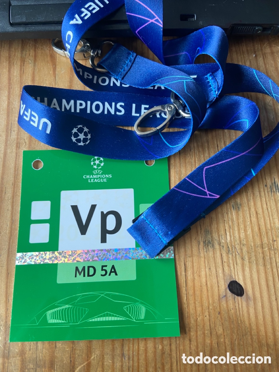 Collectionnisme sportif: R25468 ENTRADA TICKET ACREDITACION MD 5A DINAMO KIEV KYIV BAYERN MUNCHEN MUNICH CHAMPIONS 2021 2022