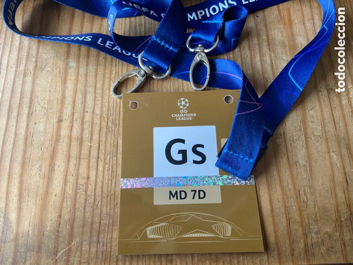 Coleccionismo deportivo: R25484 ENTRADA TICKET ACREDITACION MD 7D ATLETICO MADRID MANCHESTER UNITED UEFA CHAMPIONS 2021 2022