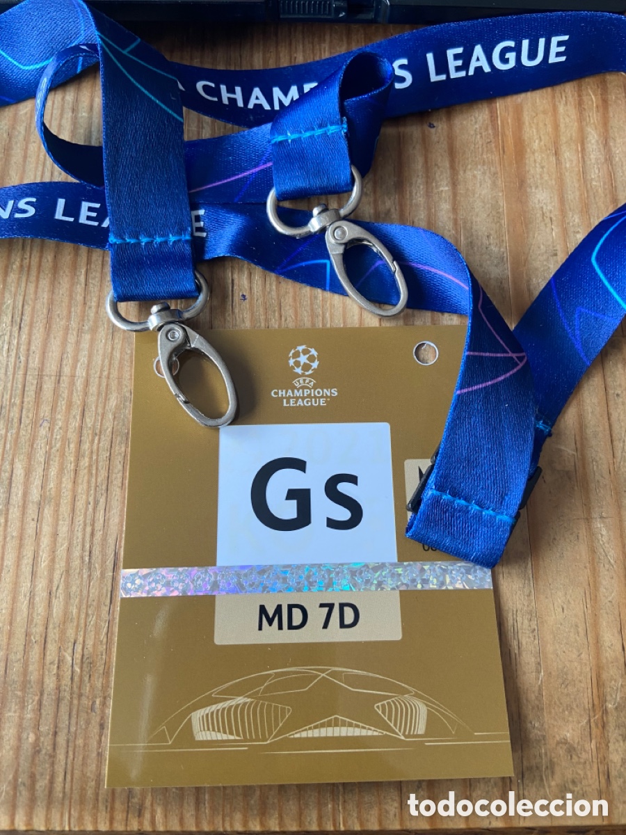 Coleccionismo deportivo: R25489 ENTRADA TICKET ACREDITACION MD 7D BENFICA AJAX AMSTERDAM UEFA CHAMPIONS 2021 2022