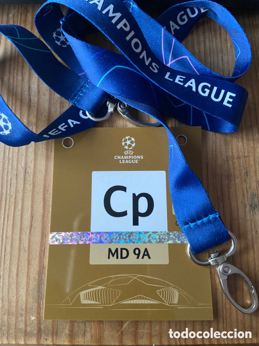 Sammelleidenschaft Sport: R25501 ENTRADA TICKET ACREDITACION MD 9A BENFICA LIVERPOOL UEFA CHAMPIONS 2021 2022