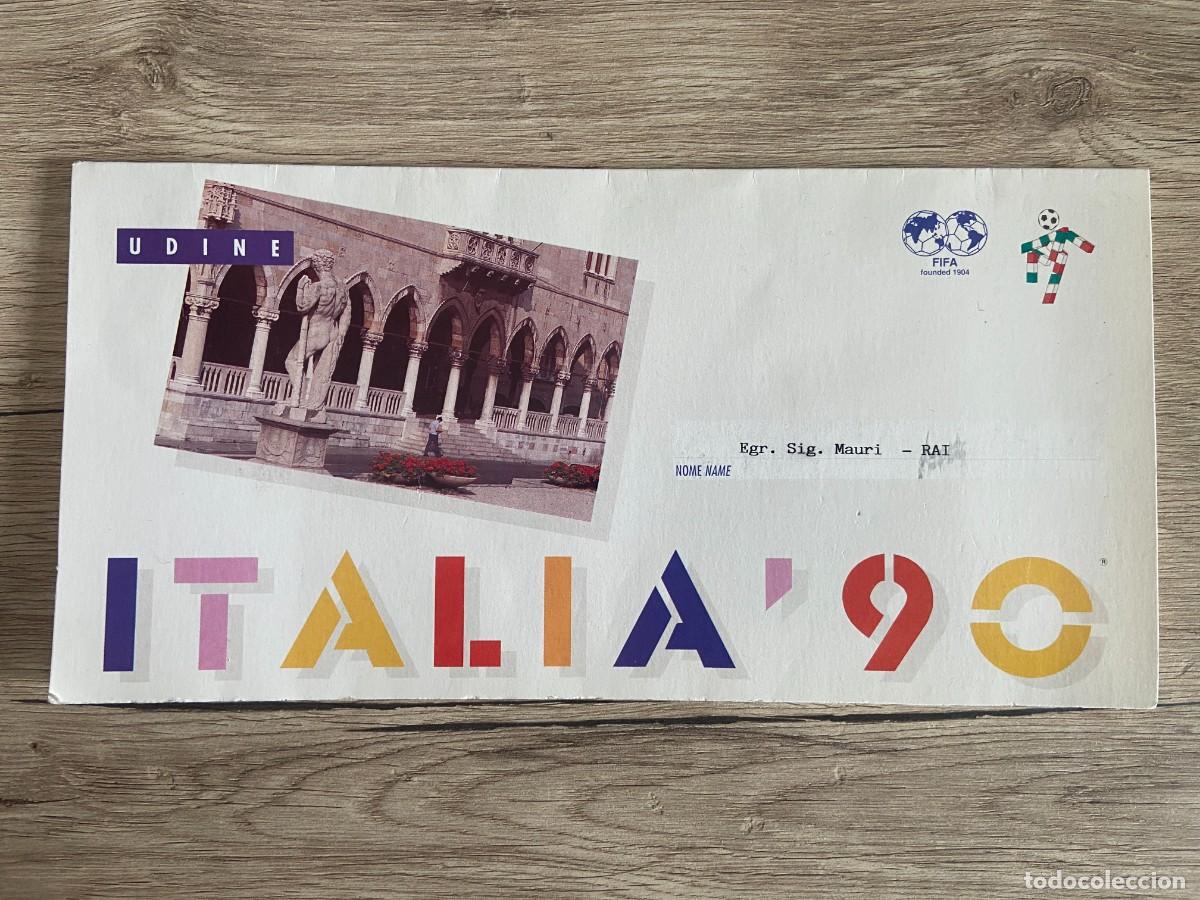Sammelleidenschaft Sport: R25525 ENTRADA TICKET VIP PALCO DE HONOR MUNDIAL ITALIA 90 1990 ESPA&Ntilde;A COREA DEL SUR