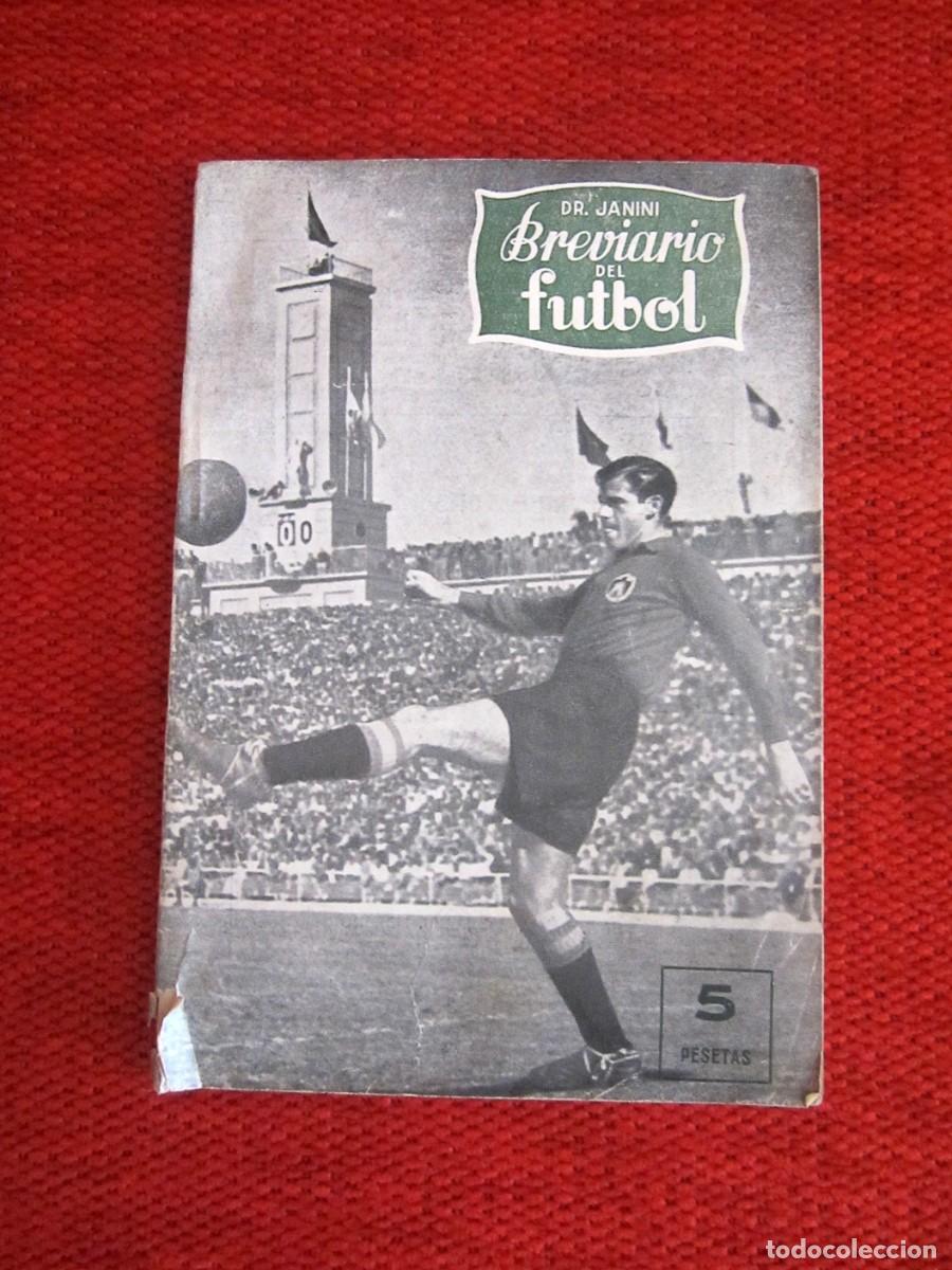 Coleccionismo deportivo: Breviario del futbol - dr. janini - 1951