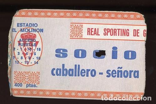 Collectionnisme sportif: ANTIGUA ENTRADA SPORTING GIJON. MOLINON. ASTURIAS. FUTBOL