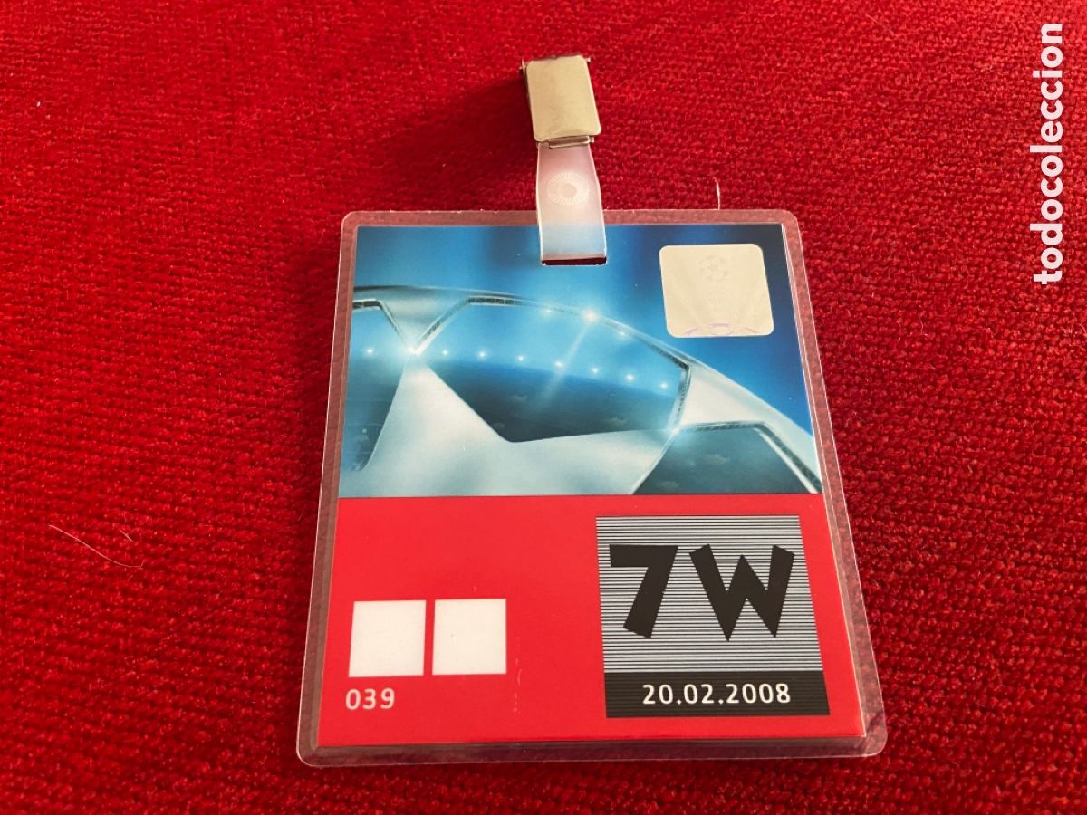 Collectionnisme sportif: R27580 ENTRADA TICKET PASE CELTIC GLASGOW 2-3 BARCELONA CHAMPIONS 2007 2008 PRIMER DOBLETE MESSI