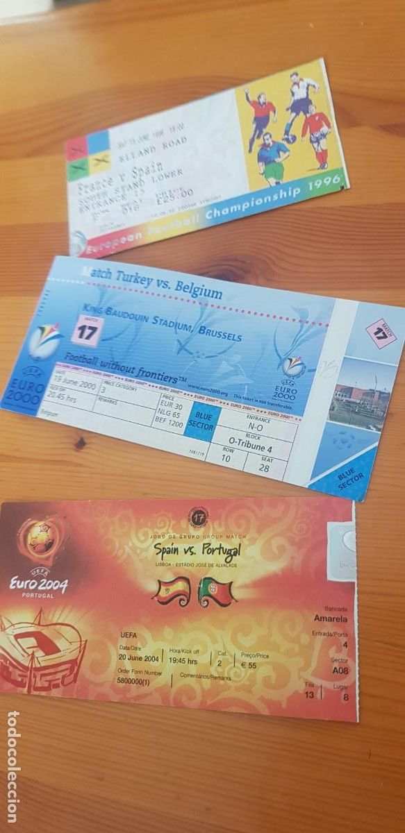 Coleccionismo deportivo: EUROCOPA 1996, 2000, 2004. - Foto 4