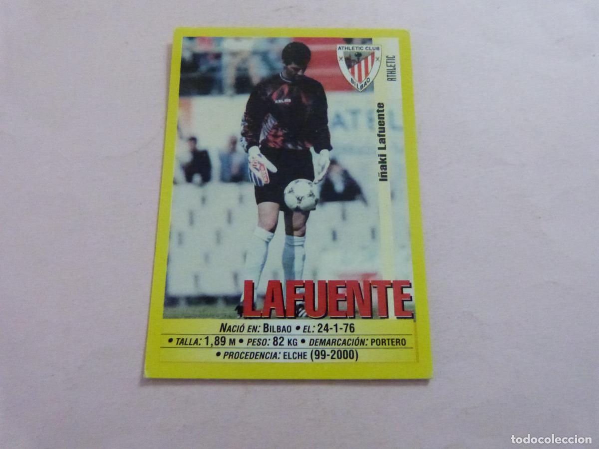 Coleccionismo deportivo: CROMO FUTBOL LAFUENTE ATH. BILBAO COLOCA SIN PEGAR N&ordm; 152 A LIGA 1999-2000/99-00 PANINI