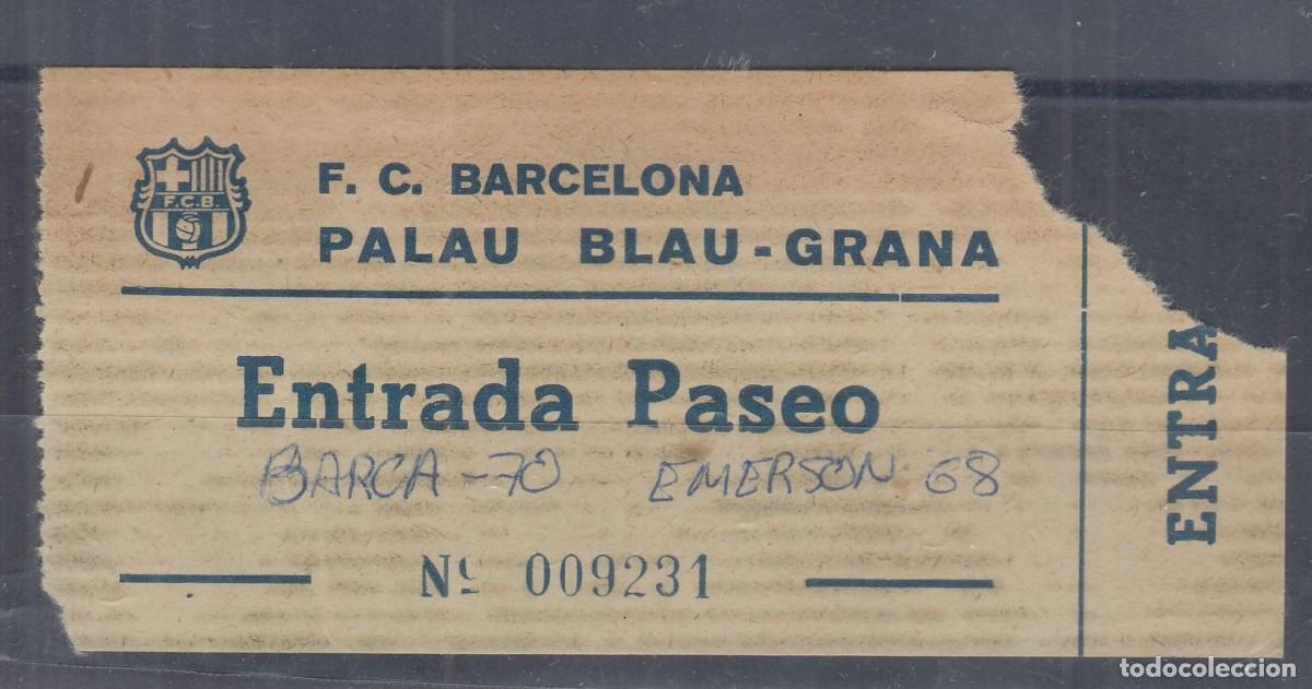 Coleccionismo deportivo: BALONCESTO. Entrada Copa de Europa'80. FC Barcelona 70 &ndash; Emerson Pallacanestro Varese 68