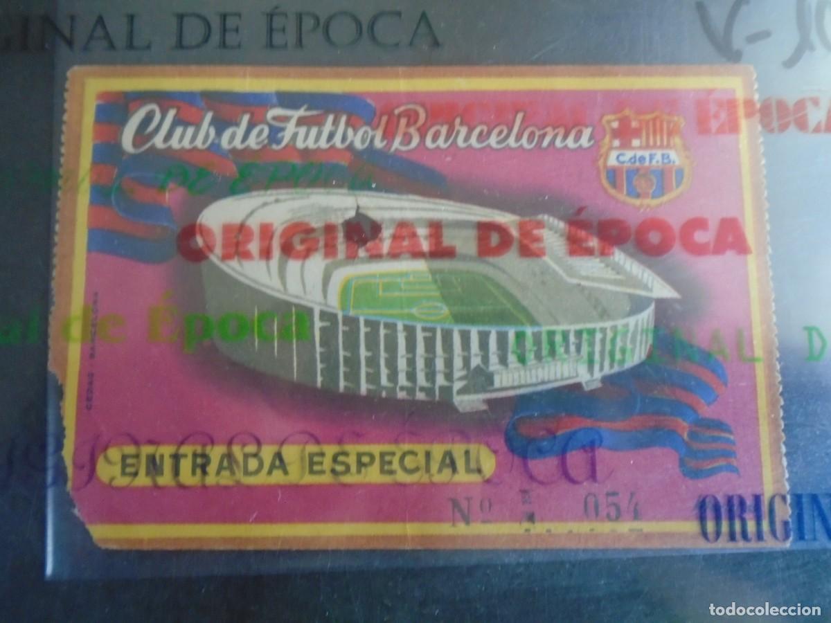 Coleccionismo deportivo: (V-1003)ENTRADA TICKET C.F.BARCELONA