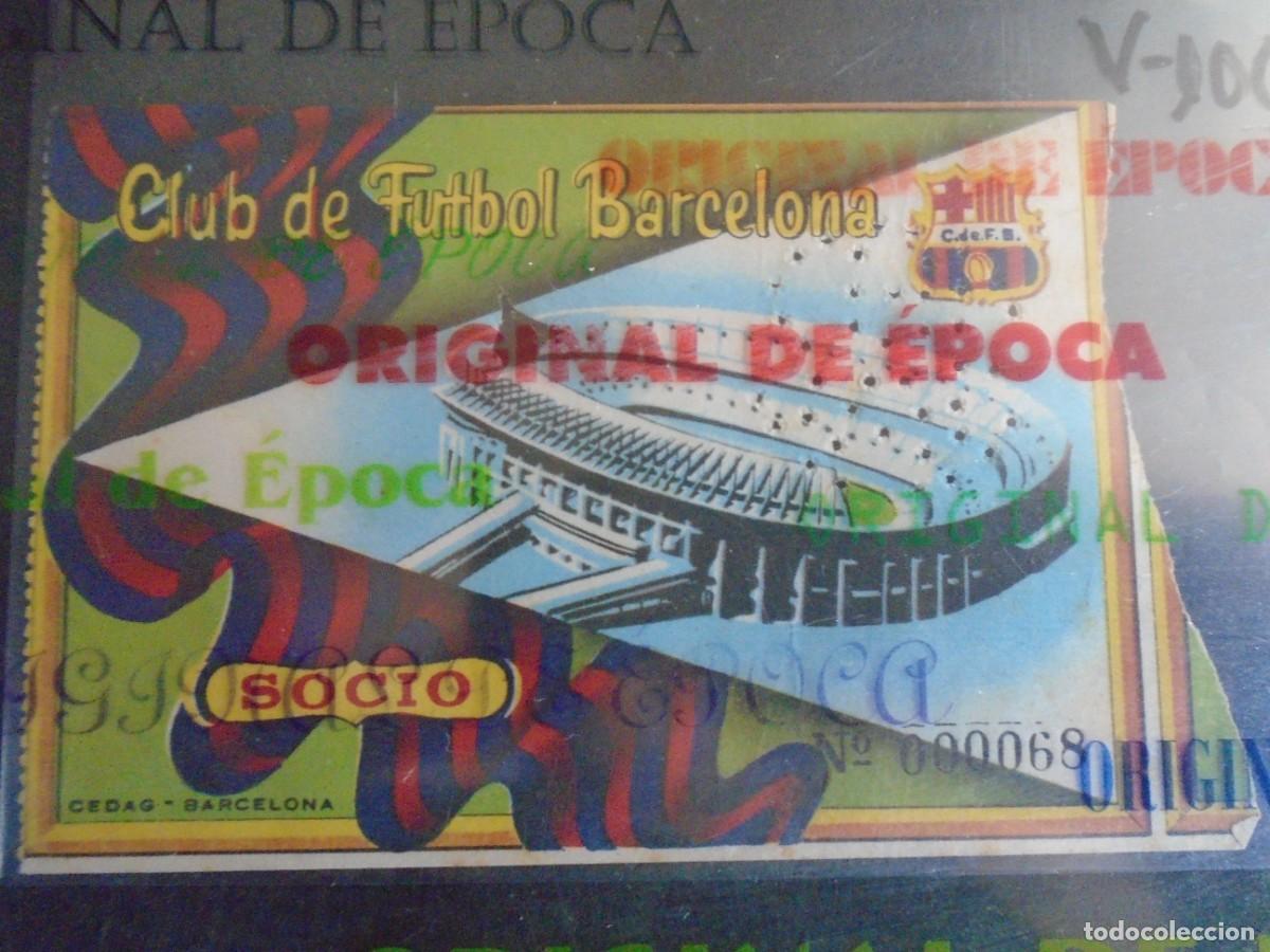 Coleccionismo deportivo: (V-1004)ENTRADA TICKET C.F.BARCELONA