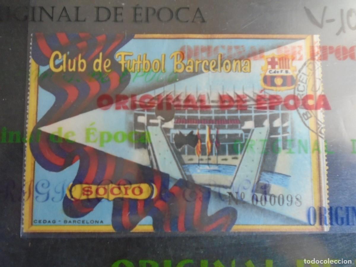 Coleccionismo deportivo: (V-1005)ENTRADA TICKET C.F.BARCELONA