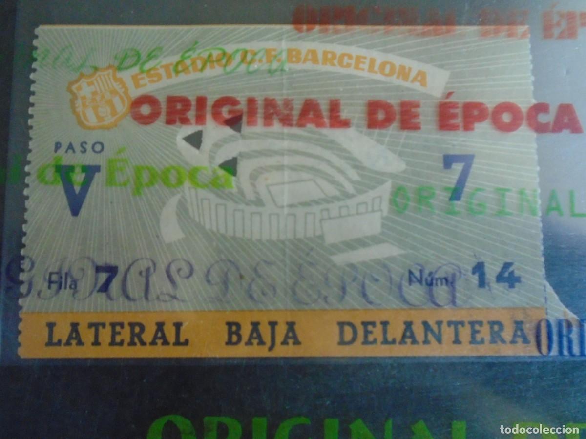 Coleccionismo deportivo: (V-1010)ENTRADA C.F.BARCELONA