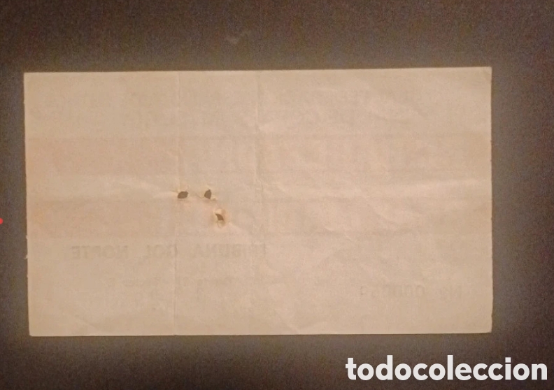 Coleccionismo deportivo: Entrada Final Copa S.M. El Rey 1983 - Foto 2