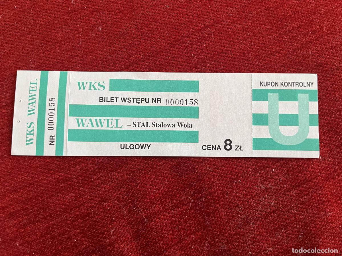 Collectionnisme sportif: R31310 ENTRADA TICKET FUTBOL POLONIA WAWEL STAL STALOWA WOLA