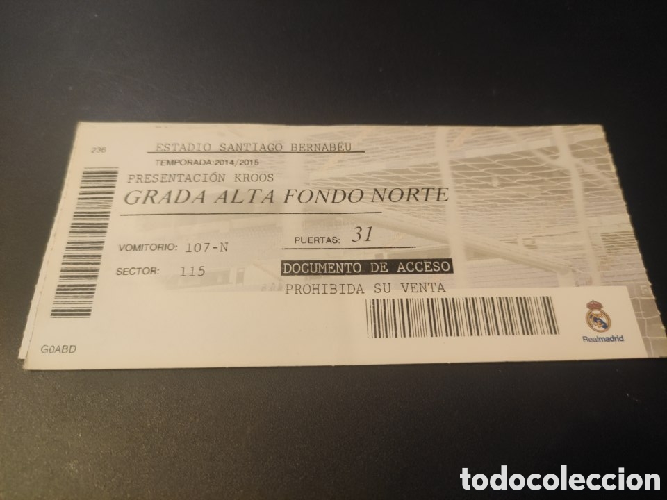 Coleccionismo deportivo: Presentaci&oacute;n de Kroos