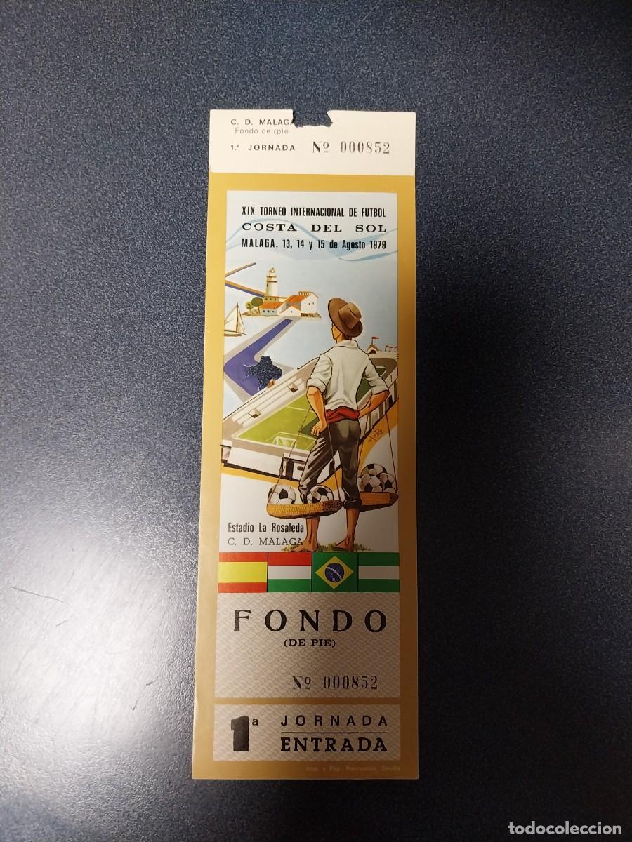 Collectionnisme sportif: Entrada XIX trofeo Costa del Sol 1979