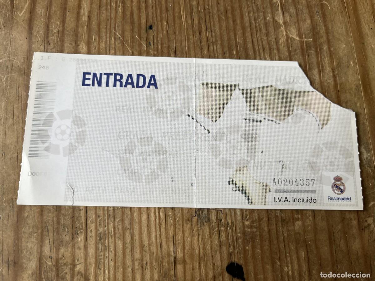 Coleccionismo deportivo: R31636 ENTRADA TICKET FUTBOL REAL MADRID B CASTILLA 0-0 LLEIDA LIGA TEMPORADA 2005 2006