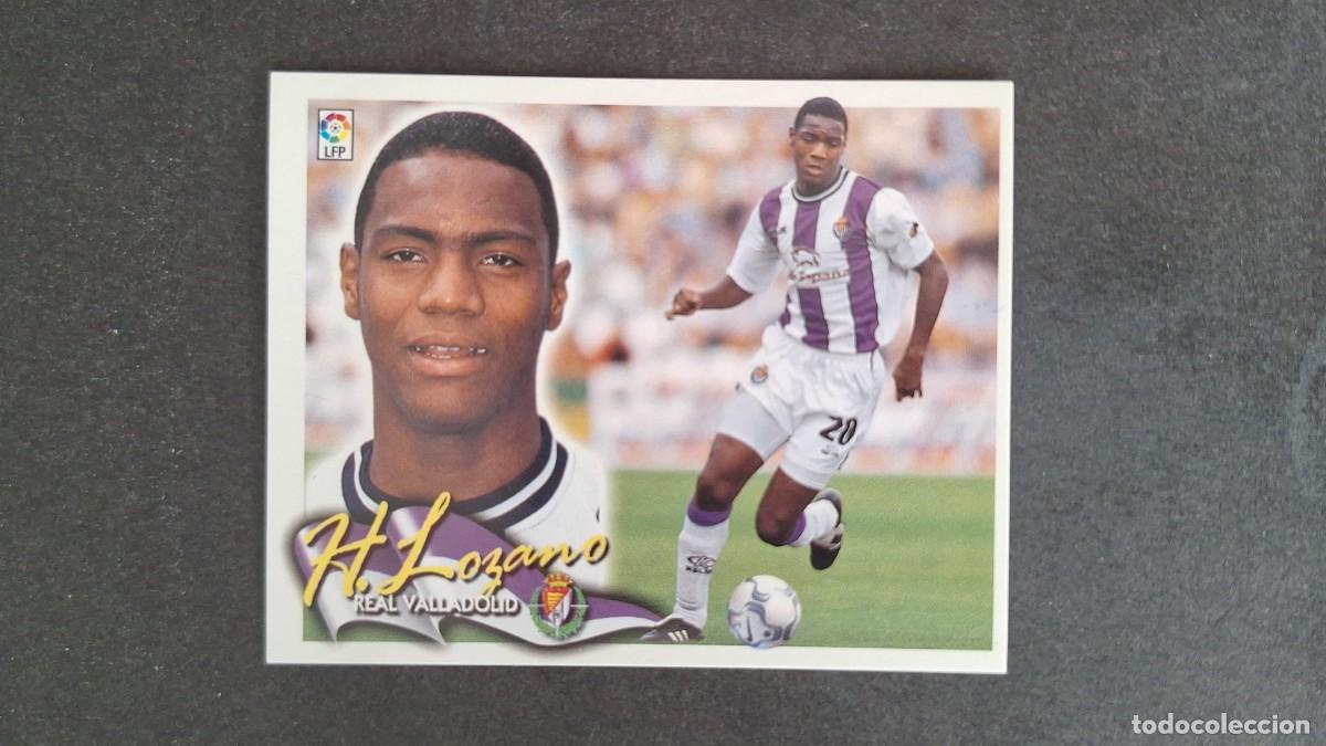 Coleccionismo deportivo: L5 H. LOZANO REAL VALLADOLID LIGA ESTE 2000 2001 00 01 NUNCA PEGADO SIN PEGAR