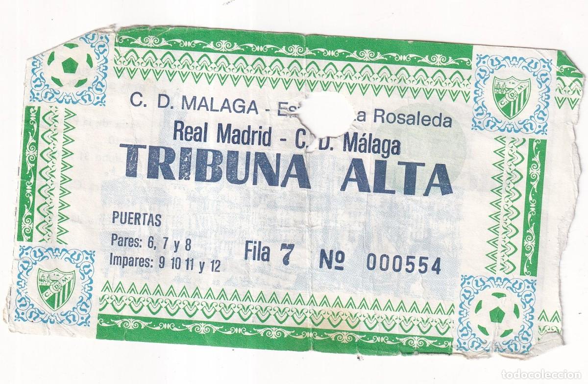 Coleccionismo deportivo: ANTIGUA ENTRADA HERCULES C.F JOSE RICO P&Eacute;REZ 9 FEBERO 1975 CONTRA REAL MADRID 1&ordf; DIVISION 1974 - 75