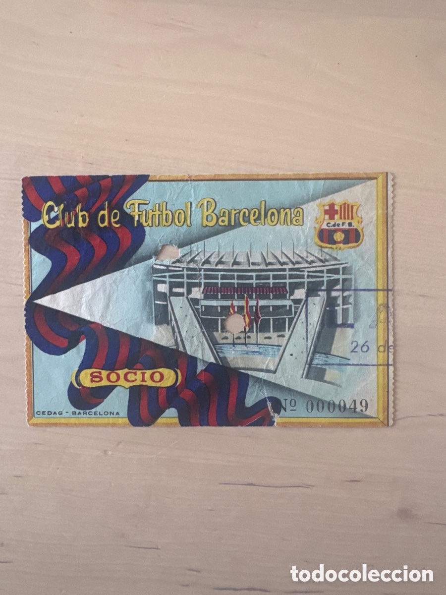 Coleccionismo deportivo: Lote MUY INTERESANTE entradas antiguas FCBarcelona