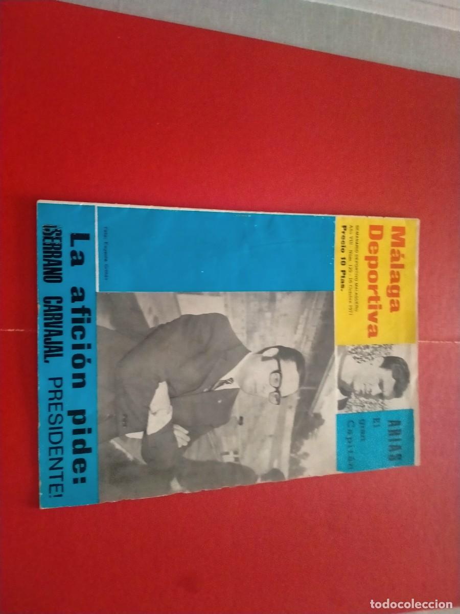Coleccionismo deportivo: futbol revista del malaga 1971