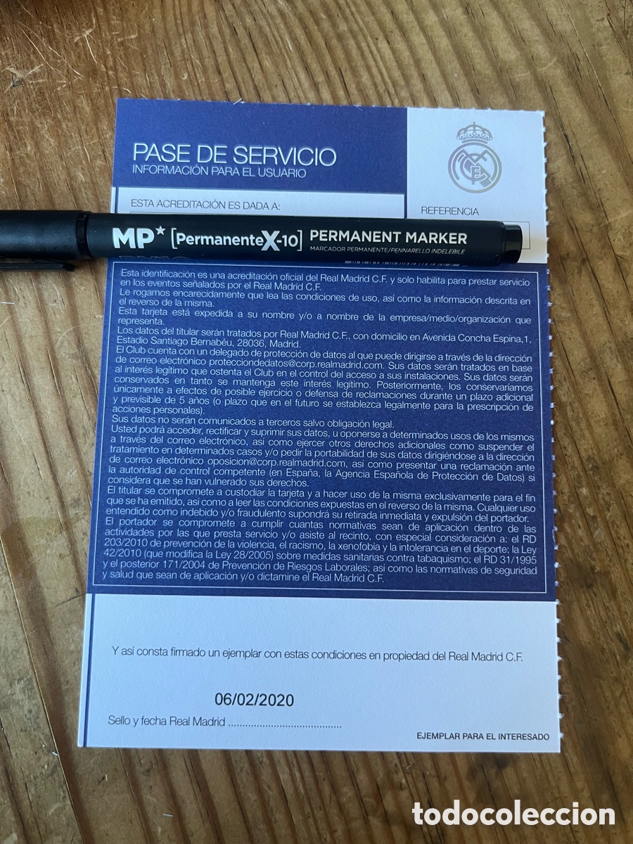 Coleccionismo deportivo: R32090 ENTRADA TICKET ACREDITACION REAL MADRID REAL SOCIEDAD DEBUT GOL ROOKIE RODRYGO EN COPA 2020