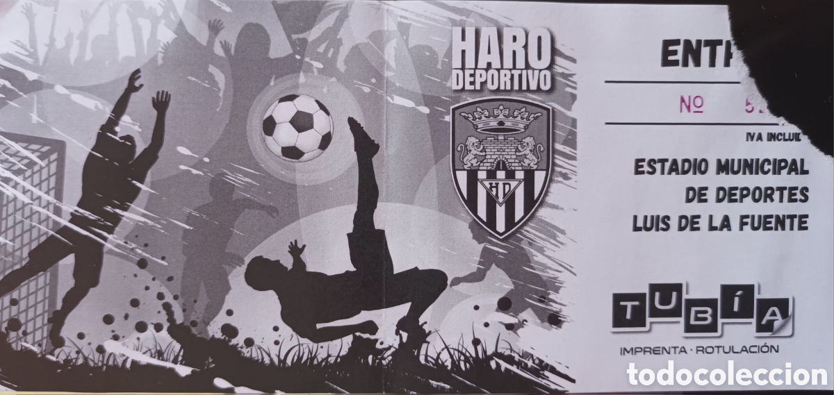 Coleccionismo deportivo: ENTRADA ESTADIO MUNICIPAL LUIS DE LA FUENTE