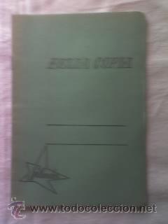 Escriban&iacute;a: CUADERNO BELLA COPIA DE LOS 60 / 70.......A ESTRENAR (VERDE) - Foto 2