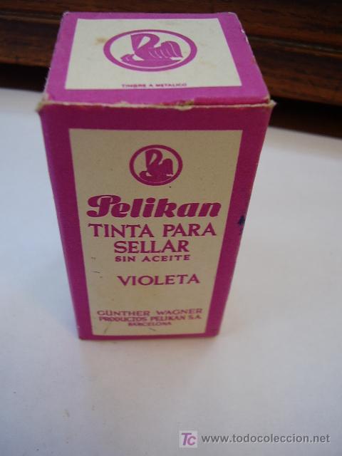 Escriban&iacute;a: Tinta para sellar Violeta Pelikan - Foto 1