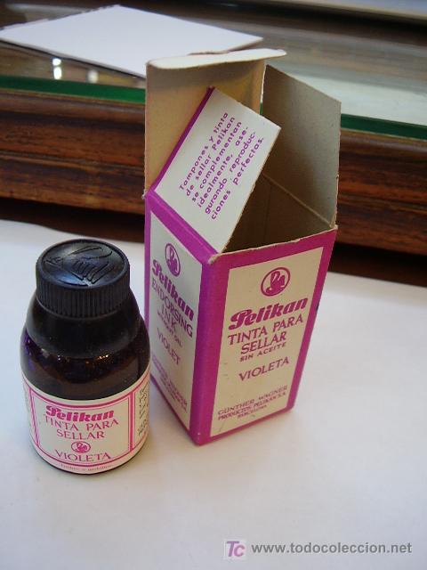 Escriban&iacute;a: Tinta para sellar Violeta Pelikan - Foto 2