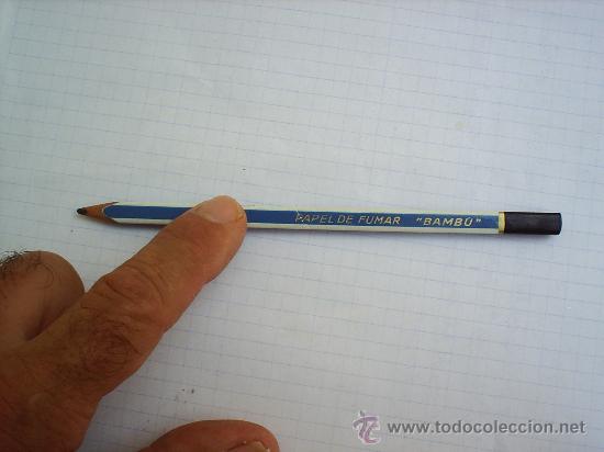 Escriban&iacute;a: LAPIZ DE PROPAGANDA DE PAPEL DE FUMAR - BAMBU - &Ntilde;OS 30 - Foto 2