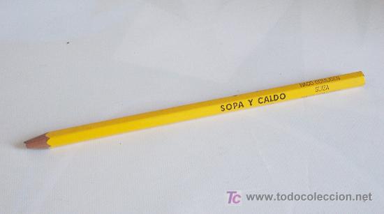 Escriban&iacute;a: Lapicero publicitario de Sopa y caldo Texton. - Foto 1