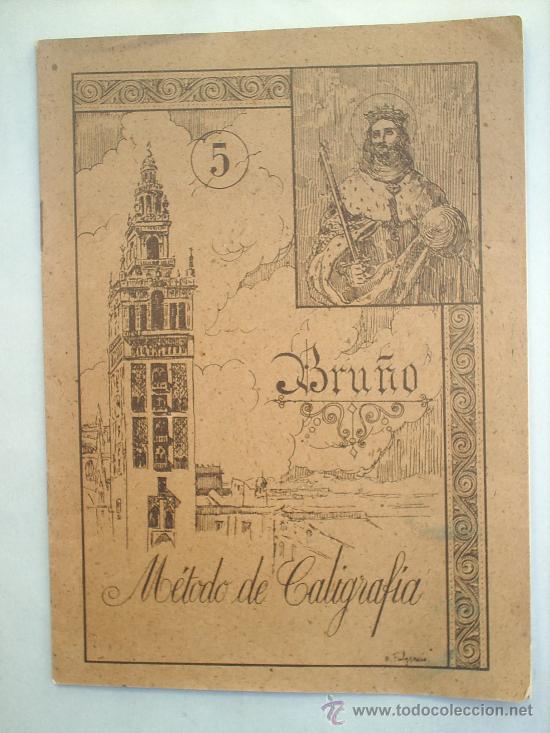 Escriban&iacute;a: CARTILLA DE CALIGRAFIA -BRU&Ntilde;O N.5- - Foto 1