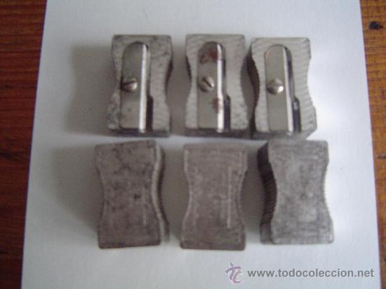 Escriban&iacute;a: 3 sacapuntas metalicos de la Mor Germany - Foto 1