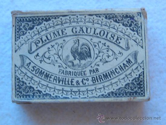 Outils d'&Eacute;criture: CAJA CARTON PLUME GAULOISE