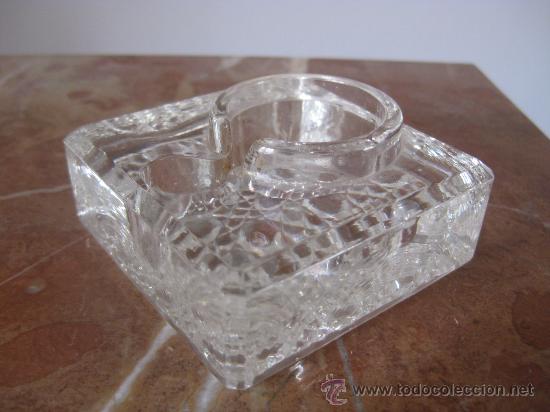 Escriban&iacute;a: TINTERO CRISTAL DE BONITO DISE&Ntilde;O - Foto 1