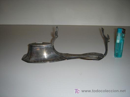 Escriban&iacute;a: tintero modernista original antiguo - Foto 1