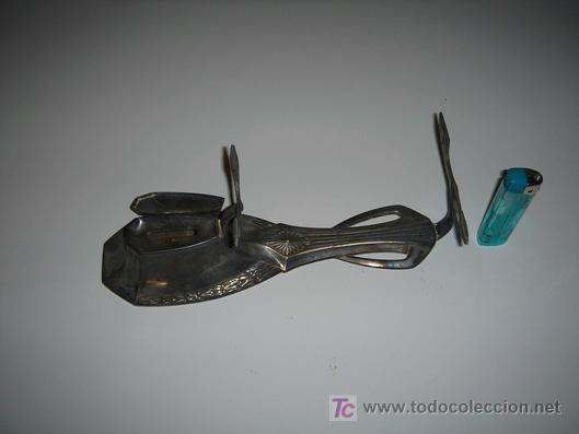 Escriban&iacute;a: tintero modernista original antiguo - Foto 2