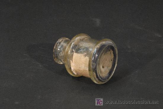 Escriban&iacute;a: Antiguo Tintero en vidrio. - Foto 3